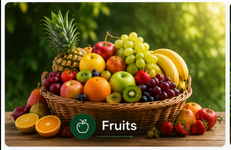 Fresh fruits
